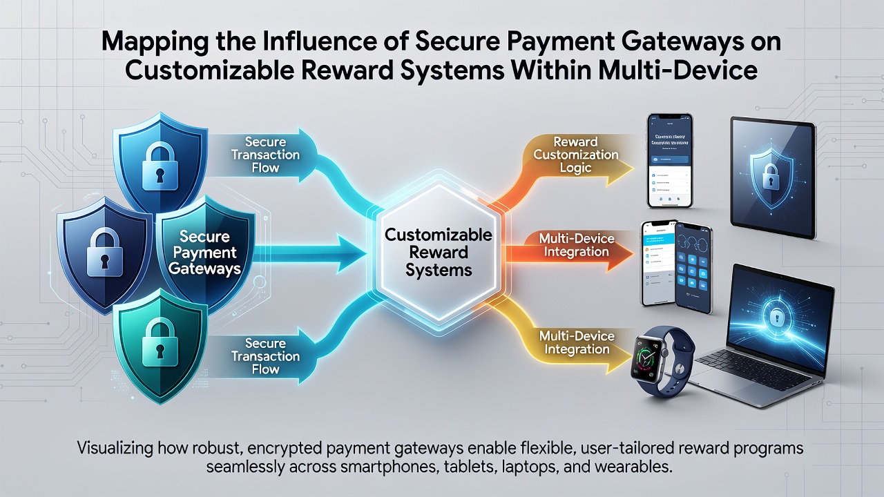 Reward system dashboard showing payment gateway influence on multi-device casino apps